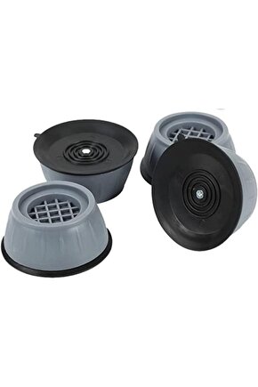 Diyar-ıFırsatShop Makinesi Titreşim Önleyici Kauçuk Ayak Pedleri Çamaşır Makinesi Stoper 4l
