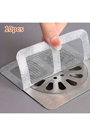10 ADET Pratik Banyo Gider Süzgeci Saç Yakalayıcı Süzgeç Banyo Duş Gider Tıkanık Önleyici