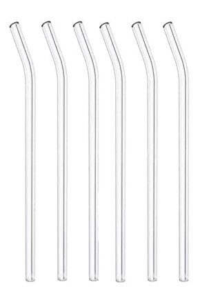 Rom Home Cam Pipet, 6lı Eğimli Cam Pipet Romshp 1067323