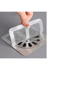 30 Adet Yapışkanlı Kullan At Lavabo Banyo Mutfak Duş Gider Saç Kıl Tüy Topla Tel Süzgeç