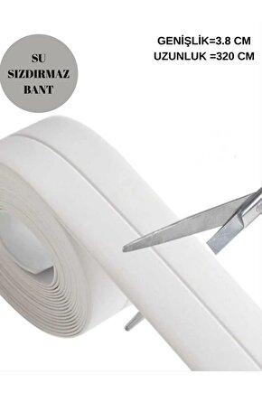 3.2 M BANYO KÜVET MUTFAK LAVABO SU SIZDIRMAZ BANT SU GEÇİRMEZ KENAR MATI