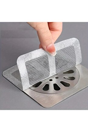 50 Adet Gider Kapatıcı Pislik Tutucu Kendinden Yapışkanlı Gider Kapatıcı