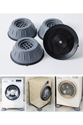Çamaşır Makinesi Titreşim Engelleyici Aparat (4 Lü Set)