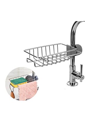 Sn-20462 Mutfak Ve Banyo Organizer Tek Kat Demir Raf