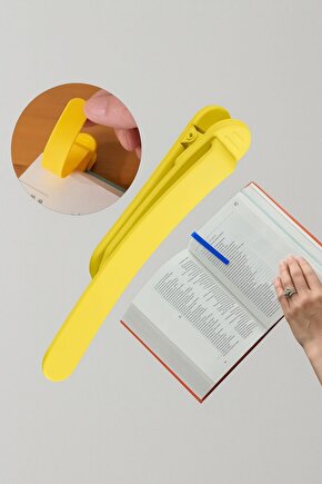 Sayfa Sabitleyici Kitap Tutucu Ayraç – Pratik Okuma Yardımcısı