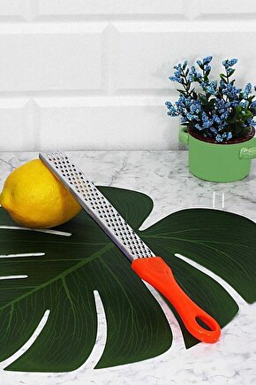 Limon Sarımsak Ve Peynir Dilimleyicisi Uzun Rende Turuncu -002.Moe