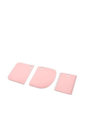 Hamur Kazıyıcı Kesici Dekoratör Set 3 lü Kp-101