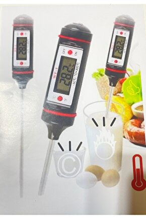 Unichrome Dijital Gıda Termometresi Sıvı Gıda Et Su Süt Mama Sıcaklık Ölçer