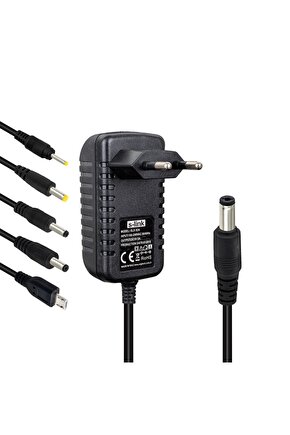 S-LINK SLX-52A 5 VOLT - 2 AMPER TABLET PC ADAPTÖRÜ ÇOK UÇLU