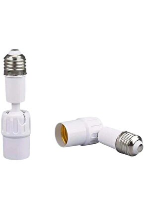 Ledx DY-103 360 Derece Esnek Bükülebilir Plastik Uzatma E27 Duy