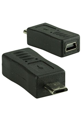 MİCRO USB ERKEK-MİNİ USB DİŞİ ÇEVİRİCİ APARAT (5122)