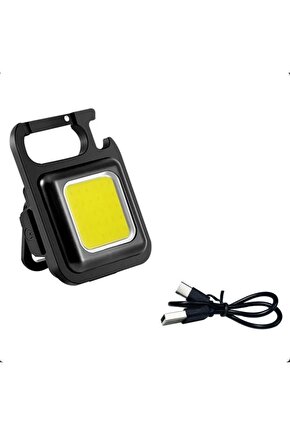 Led Işıklı Flash Özellikli 4 Modlu Anahtarlık El Feneri
