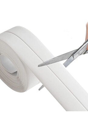 Su Sızdırmaz Geçirmez Bant Lavabo Küvet Kenar Bandı Küvet Duş 3,2 M X 38