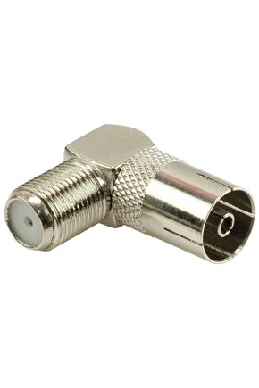 F KONNEKTÖR DİŞİ  60 OHM DİŞİ L TİP ÇEVİRİCİ (4825)