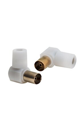 60 OHM L DİŞİ BEYAZ ANTEN FİŞİ (4262)