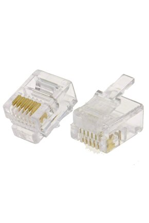 6p6c Telefon Soketi? (100LÜ PAKET)