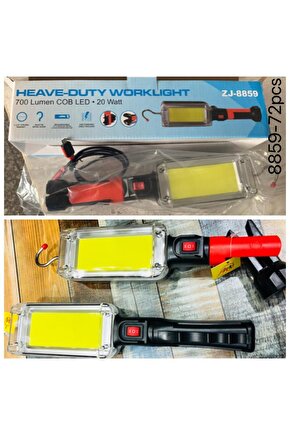 Zj-8859 20 Watt Cob Ledli Çalışma Lambası