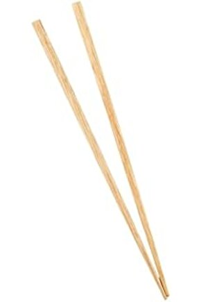 Kiyomi Çok Kullaımlık Bambu Sade Ahşap Chopstick | Tekrar Kullaılabilir Ve Yıkaabilir Bambu Chopsti