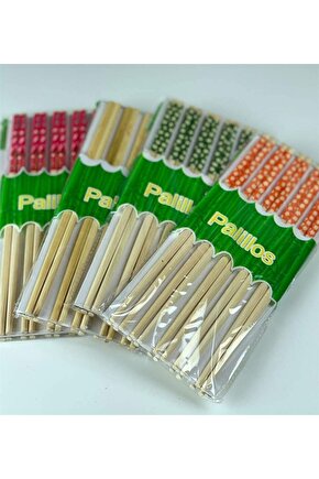 10 Parça Ahşap Chopstick Kore Yemek Çubuğu 5 Çift Renkli