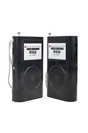 RXY-TURBO CEP TİPİ MİNİ ANALOG FM RADYO