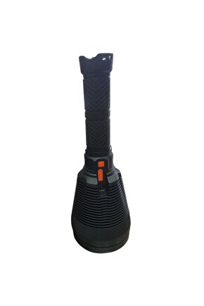W5118 SÜPER PARLAK - PİLLİ - ŞARJLI - 4 FARKLI MOD SEÇENEKLİ BATTAL BOY EL FENERİ