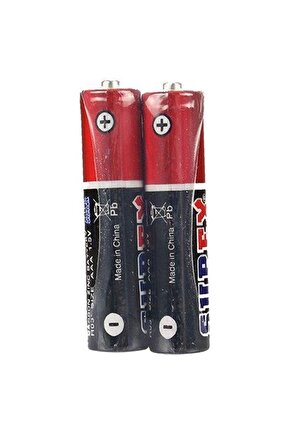 Akdenizpos  Kg01 Supex R03 1.5 Volt Aaa Çinko Karbon Ince Kalem Pil 60Lı Paket Kumanda Pili (Yeni)