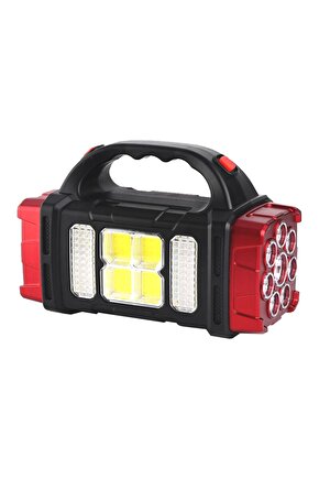 HB-1678 SOLARLI USB ÇIKIŞLI ŞARJ EDİLEBİLİR 38 WATT KAMP FENERİ (81)