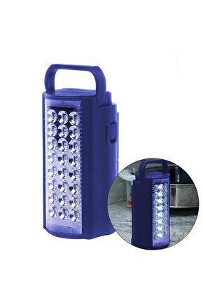 24 LEDLİ ŞARJLI IŞILDAK (6V4A AKÜLÜ * POWERBANK ÖZELLİKLİ) (4767) - SBS7529-9417
