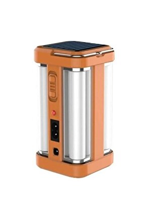 80 Ledli Süper Güçlü Güneş Enerjisi İle Şarj Olabilen Solar Lamba Asılabilir Işıldak HG-1664 (K0)