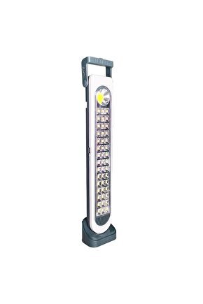 45 Ledli 45w Solarlı Şarjlı Işıldak (4887)