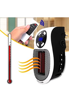 PM-20327 500 WATT PRİZ TİPİ UZAKTAN KUMANDALI TAŞINABİLİR ISITICI (ZAMANLAYICI) (OM-1211