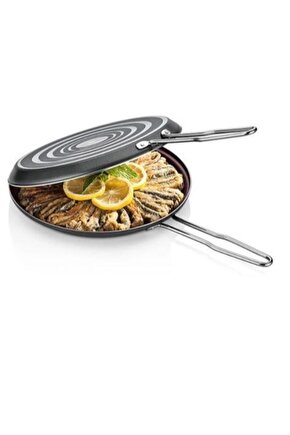 Balık Tavası Balık Menemen Krep Tavası 32cm