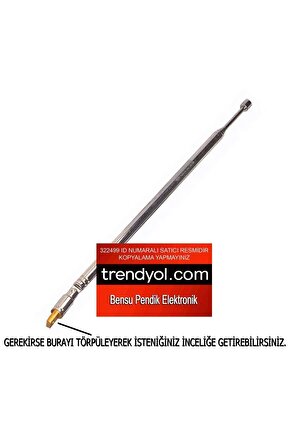 20 Cm Radyo Anteni 20cm Çubuk Anten 20 Cm Teleskopik Anten 20cm Anten 22cm Anten Bensu Pendik