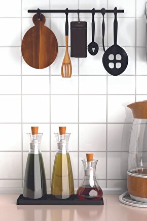 Silikon Yağdanlık Yağlık Standı Altlık ,Organizer Sunumluk ,Sabunluk Altlığı , 26x10 Cm GRİ