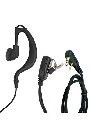 PMR EL TELSİZİ ASELSAN A446 KULAKLIK SPİRAL ARKALIKLI  WLN PMR-446(EL TELSİZ) (K246)