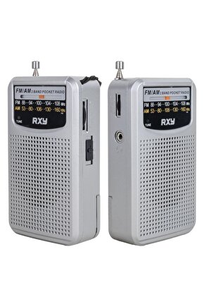 Rxy-barıton Cep Tipi Mini Analog Radyo