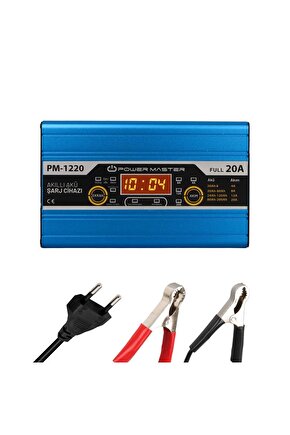 Pm-1220 12 Volt Max 20 Amper Akü Şarj Cihazı