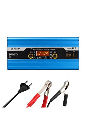Dc-1240A 12 Volt Max 40 Amper Akıllı Akü Şarj Cihazı