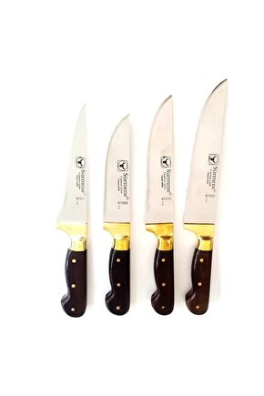 4 Parça Tools Orijinal Sürmene Paslanmaz Çelik Bıçak Seti