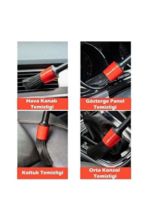 Işbaşıxmd  Isb01 Mc-110 Araba Temizlik Detay Fırçası 5Li Set (Işbaşı)