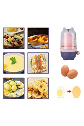 Yumurta Çevirme Aparatı Beyazı İle Sarısını Karıştırın