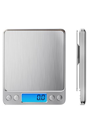 G Kg Lb Oz Ml Ölçer Hassas Terazi 500 Gr Kadar Terazi