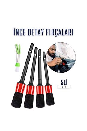 Transformacion 6 SET Araç Detay Temizlik Fırça Seti Slalom Design