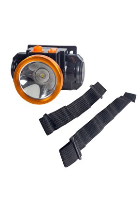 Beyaz Ledli Güçlü Işıklı Şarjlı Kafa Feneri Su Geçirmez Waterproof Lamba 40 Watt