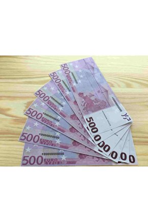 1 DESTE DÜĞÜN PARASI SAHTE GEÇERSİZ PARA EURO ŞAKA