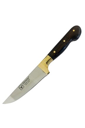 17.5  cm Çelik Kasap Bıçağı Sğrmene Bıçak No:2 Ahşap Venge Ağacı Saplı