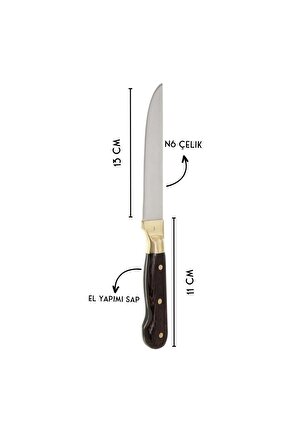 Sürmene Sebze ve Et Bıçağı 24 Cm