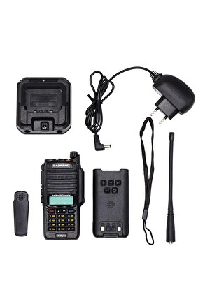 Uv-9r Pro Gürültü Engelleme Ip67 Su Geçirmez 2500mah 8w Telsiz