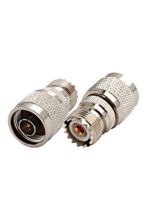 N Type Erkek - Uhf Dişi Ara Konnektör