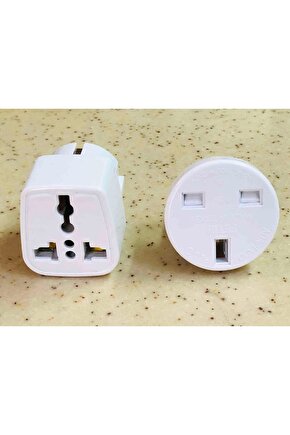 2 Adet Bs 1363 Tipi Ingiliz Bahreyn Irlanda Elektrik Prizini Türk Ucuna Çevirici